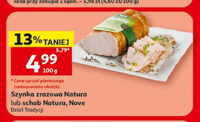 Schab Nove Natura promocja w Auchan
