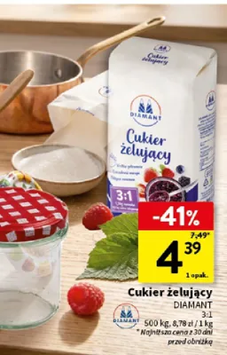 Cukier żelujący Diamant 3:1 promocja w Intermarche