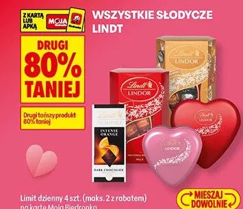 Słodycze Lindt promocja w Biedronka