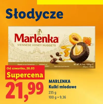 Kulki miodowe promocja w Lidl