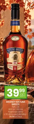 Brandy Batumi Breeze promocja w Twój Market