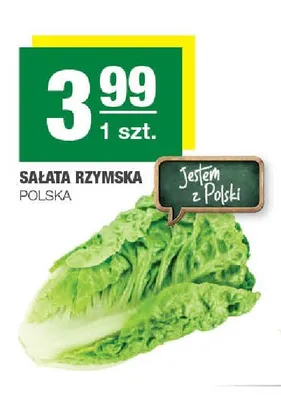 Sałata rzymska polska promocja w SPAR