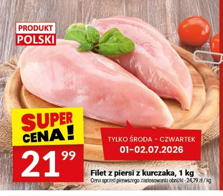 Filet z piersi z kurczaka promocja w Twój Market