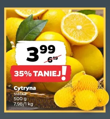 Cytryna w siatce promocja w Netto