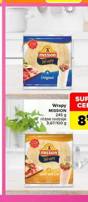 Wrapy Mission promocja w Carrefour