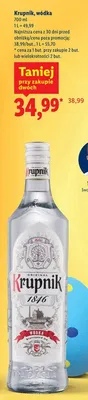 Wódka promocja w Lidl