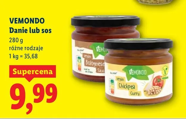 Danie lub sos promocja w Lidl