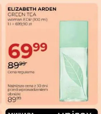 Woda perfumowana Elizabeth Arden Green Tea promocja w Drogerie Jawa