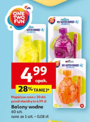 Balony wodne promocja w Auchan