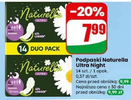 Podpaski Ultra Night promocja w Dino