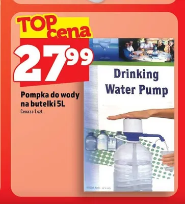 Pompka do wody na butelki 5 l promocja w TOPAZ