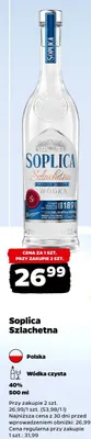 Wódka Soplica Szlachetna promocja w Netto