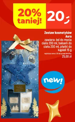 Zestaw kosmetyków Aura promocja w Dealz