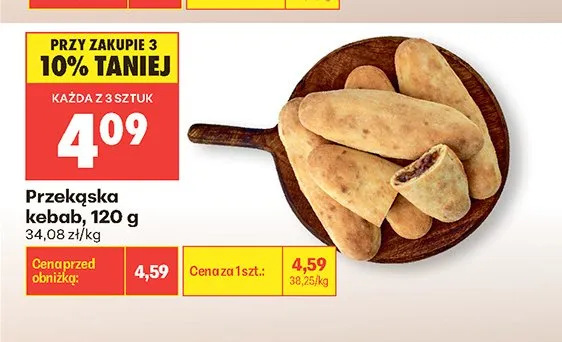 Przekąska kebab promocja w Biedronka