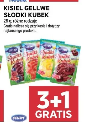 Kisiel Gellwe Słodki Kubek promocja w Stokrotka