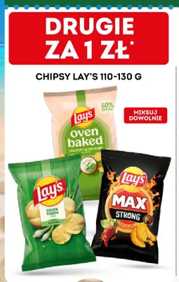 Chipsy ziemniaczane Lay's Max Strong Chili & Lime promocja w Żabka