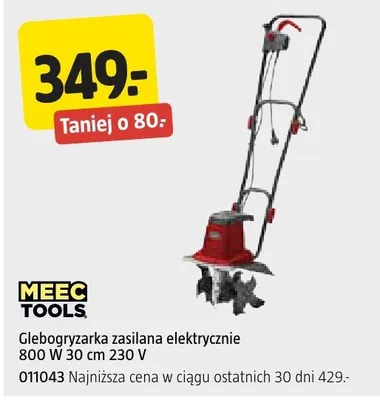 Glebogryzarka zasilana elektrycznie 800 W 30 cm 230 V promocja w Jula