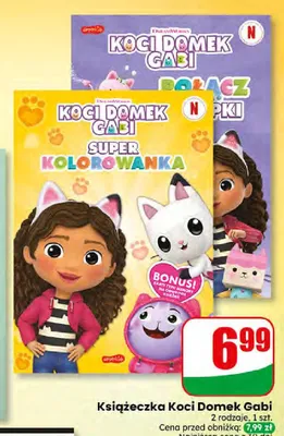 Książeczka Koci Domek Gabi Połącz kropki promocja w Dino