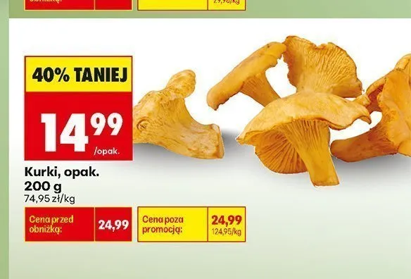 Kurki promocja w Biedronka