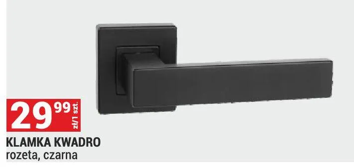 Klamka Kwadro promocja w Merkury Market