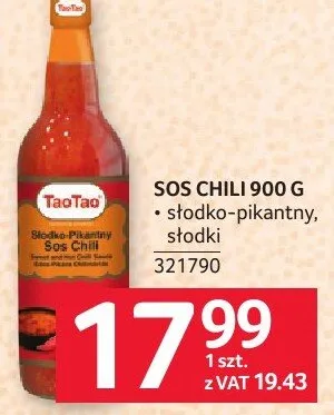 Sos chili Prymat 900 g promocja w Selgros