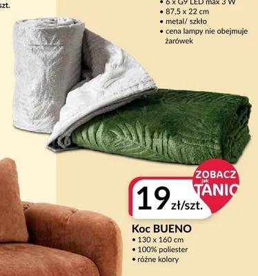 Koc BUENO promocja w Salony Agata