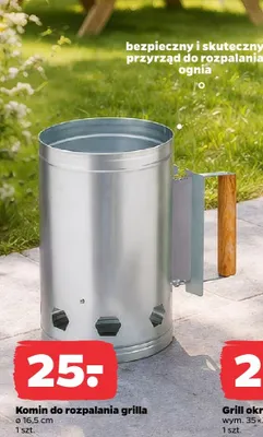 Komin do rozpalania grilla promocja w Netto