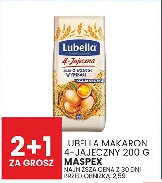 Makaron 4-jajeczny krajanka Polmak promocja w Wafelek