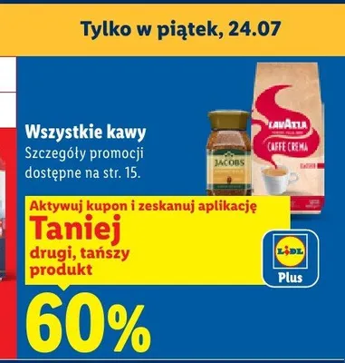 Kawy promocja w Lidl
