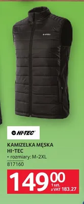 Kamizelka męska Hi-Tec promocja w Selgros