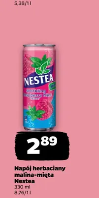 Napój herbaciany malina-mięta Nestea promocja w Netto