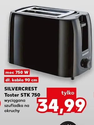 Toster Stk 750 Silvercrest promocja w Kaufland