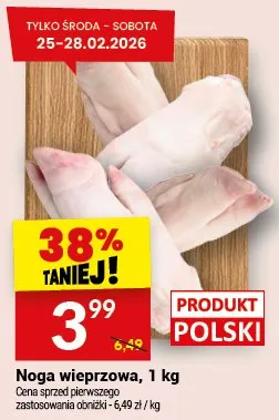 Noga wieprzowa promocja w Twój Market