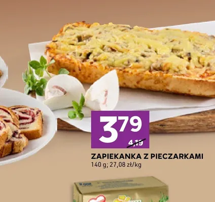 Zapiekanka z pieczarkami promocja w Stokrotka