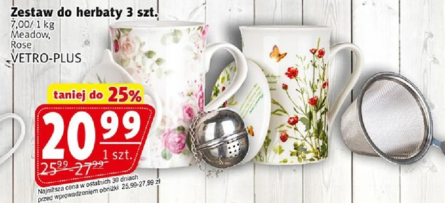 Zestaw do herbaty promocja w Prim Market