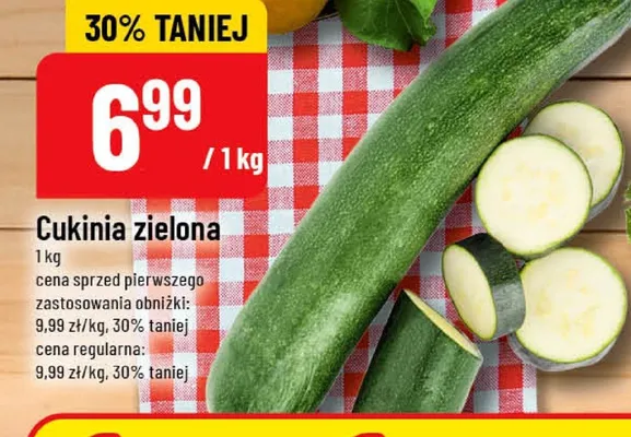 Cukinia zielona promocja w POLOmarket