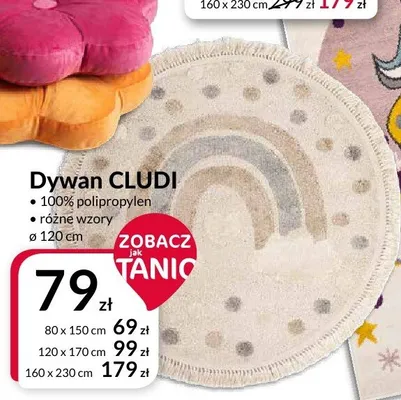 Dywan CLUDI 80x150 cm promocja w Salony Agata