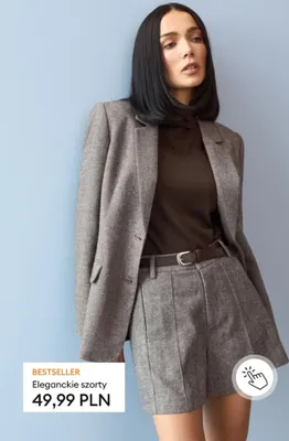 Eleganckie szorty promocja w Sinsay