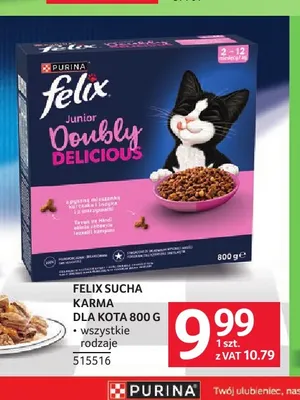 Sucha karma dla kota Felix promocja w Selgros