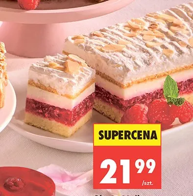 Ciasto Malinowa Chmurka promocja w Biedronka