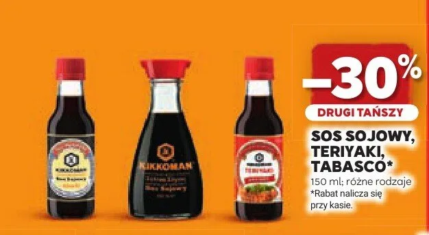Sos teriyaki Kikkoman promocja w Stokrotka