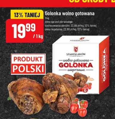 Golonka wieprzowa wolno gotowana Stanisławów promocja w POLOmarket