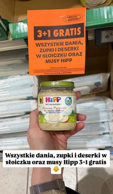 Dania, zupki i deserki w słoiczku Bio  promocja w Biedronka