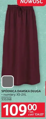 Spódnica damska długa promocja w Selgros