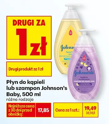 Płyn do kąpieli różne rodzaje promocja w Biedronka