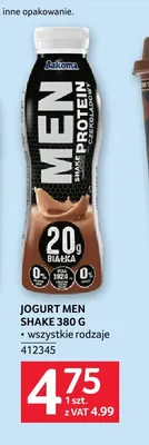 Jogurt Men Shake Bakoma promocja w Selgros
