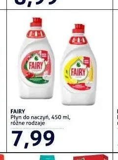 Płyn do naczyń Fairy promocja w Blue Stop