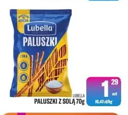 Paluszki z solą Lubella 70 g promocja w Tomi Markt