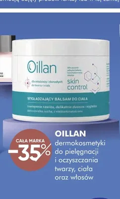 Dermokosmetyki do pielęgnacji i oczyszczania twarzy, ciała oraz włosów Oillan promocja w Super-Pharm