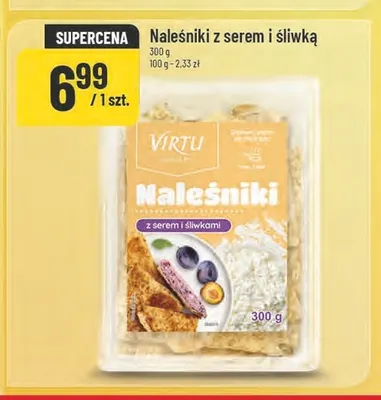 Naleśniki z serem i śliwką Virtu promocja w POLOmarket